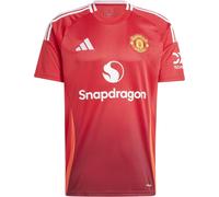 Adidas Manchester United Home Shirt 2024 2025 Adults Rouge L Male