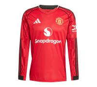 adidas Maillot manches longues domicile Manchester United FC 25/26 - rouge M