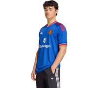 Adidas Manchester United 26/27 Away Short Sleeve T-shirt Bleu XL Homme