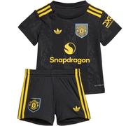 Adidas Manchester United Third Babykit 2025 2026 Noir 3-6 Mois Male