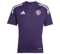 adidas Maillot d'entraînement Manchester United Tiro 25 Competition Enfants - Violet 9-10Y