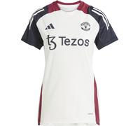 Adidas Manchester United 24/25 Tiro Training Woman Short Sleeve T-shirt Blanc L Femme