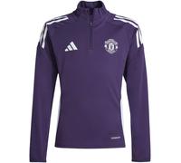 Adidas Manchester United Training Top 2025 2026 Juniors Violet/Blanc 11-12 Years Male