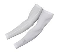 adidas Manchons de Compression pour Mollet Unisex-Adult, Blanc, S/M-20-35 cm Autour du Biceps