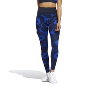 Adidas Marimekko Collant Bleu Floral Femmes Originaux Croire Ce Long
