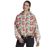 Adidas Marimekko Veste Designer Fleur Coupe-Vent Windbjacke Capuche M 38 40