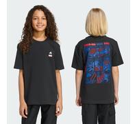 adidas Unisex Kinder Marvel Spider-Man Graphics Tee, Black/Off White, 15-16 Years