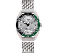 Adidas Men Analogue Quarz Watch with Stainless Steel Strap AOFH22503