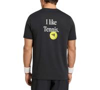 adidas Men Fall Tennis Cat T-Shirt Black XXL