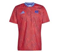 adidas men france rugby prematch jersey red 3xl