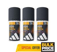 Adidas Men Power Booster Deodorant Roll-on 72H Odor Protection 50ml 3-Pack