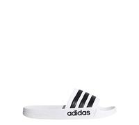 adidas Claquettes de Douche Adilette pour Homme, Blanc, Noir, Blanc., 36 EU