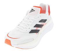 adidas Men's Adizero Boston 10, Cloud White/Core Black/Solar Red, 9.5
