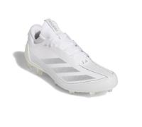 adidas Adizero Electric.1 Baskets de football pour homme, blanc, argenté, blanc métallisé, 49 1/3 EU
