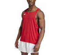 adidas Men's Adizero Essentials Running Singlet 2XL team power red 2