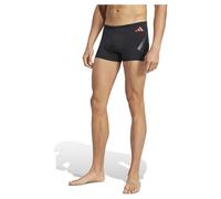 adidas Men's Boxer de Natation Ripstream, Black/Lucid Red, M