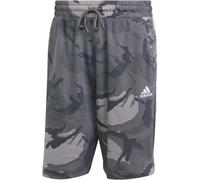 Adidas Men's Camo Jersey Jogger Shorts Gris S Male