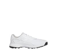 adidas Men's Chaussure de Golf sans Crampons Traxion Lite Max Bounce, Cloud White/Silver Metallic/Core Black, 41 1/3