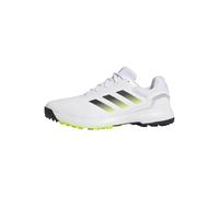 adidas Men's Chaussure de Golf sans Crampons Traxion Response, Cloud White/Core Black/Lucid Lemon, 46