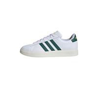 adidas Men's Chaussure Grand Court Cloudfoam Comfort, Cloud White/Collegiate Green/Utility Yellow, 46