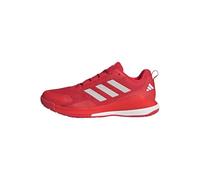 adidas Men's Chaussure Novaflight 2 Indoor, Pure Ruby/Zero Metalic/Cloud White, 40 2/3