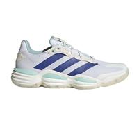 adidas Men's Chaussure Stabil 16 Indoor, Cloud White/Lucid Blue/Semi Flash Aqua, 48