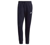 Adidas Men's Essentials French Terry Tapered Cuff 3-Stripes Pants