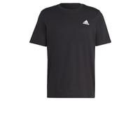 adidas Men's Essentials Single Jersey Embroidered Small Logo T-Shirt, Black, Medium Short