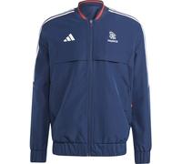 Adidas Men's France Handball Anthem Long Sleeve Performance Training Jacket Équipe Bleu Marine 2XL Male