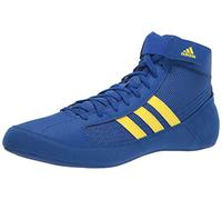 adidas Men's HVC Wrestling Shoe, Royal Blue/Yellow/Black, 8