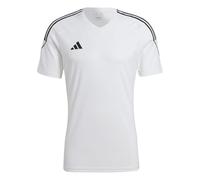 adidas Mens Jersey (Short Sleeve) Tiro 23 JSY, White/Black, HR4610, Size M