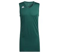 adidas Mens Jersey (Sleeveless) Nxt PRM M Jers, Drkgrn/White, FR9435, Size 3XL