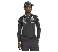 adidas Men's Maillot Pilote Manches Longues Authentique Mercedes - AMG Petronas Formula One Team, Black/White, L
