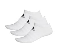 adidas Mens No Show Socks Light Low 3Pp, White/White/White, DZ9401, S EU
