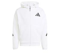 Adidas New Z.n.e Full Zip Sweatshirt Blanc S / Regular Homme