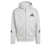 Adidas Veste à capuche Z.N.E. New – gris clair/noir – Taille M