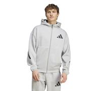 adidas Men's Nouvelle Veste de survêtement à Capuche entièrement zippée Z.N.E., Medium Grey Heather, XL