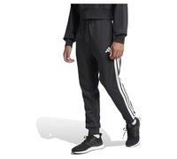 adidas Men's Pantalon French Terry 3 Bandes Essentials, Black/White, S/S