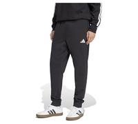 adidas Men's Pantalon French Terry Essentials Feel Cozy, Black/White, L Tall