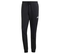 adidas Men's Pantalon French Terry Essentials Feel Cozy, Black/White, M Tall