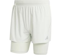 Adidas Men's Performance 2-In-1 Gym Shorts Vert lin. S Male