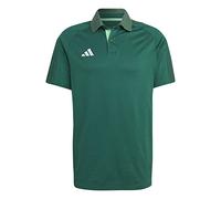 adidas Mens Polo Shirt (Short Sleeve) Tiro 23 Competition Polo Shirt, Drkgrn/Beamgr, HU1345, Size M