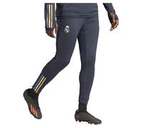 Pantalon de football - Adidas - Real Madrid - 100% Polyester - Taille élastique - Bas zippés