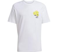 Adidas Men's Regular Fit Lemon T-Shirt Blanc XL Male