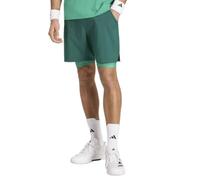 adidas Club 2-en-1 Short Vert 2XL