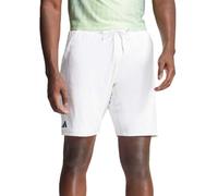 adidas Men's Short de Tennis Ergo, White, M 18 CM