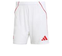 adidas Men's Short Domicile Arsenal 25/26, White/Better Scarlet, S