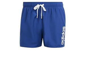 adidas Men's Short Logo Essentials CLX, Dark Blue/White, L