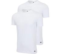 Adidas Mens Short Sleeve Performance 2 Pack Gym Top Blanc 2XL Male