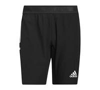 adidas Mens Shorts (1/4) Condivo 22 Pro Shorts, Black, HA1338, Size L